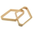 thumbnail image 2 of Weiweiguan 2pcs Wood Billiard Ball Rack Vintage Billiard Diamond Rack Table Pool Ball Rack, 2 of 7