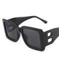 thumbnail image 1 of Gafas de sol clásicas de marca de lujo para mujer, lentes cuadradas de diseñador de moda, Retro, b-decorativas, UV400, 1 of 5