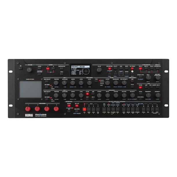 Sintetizador polifónico Module KORG MODWAVE Wavetable con teclado KAOSS