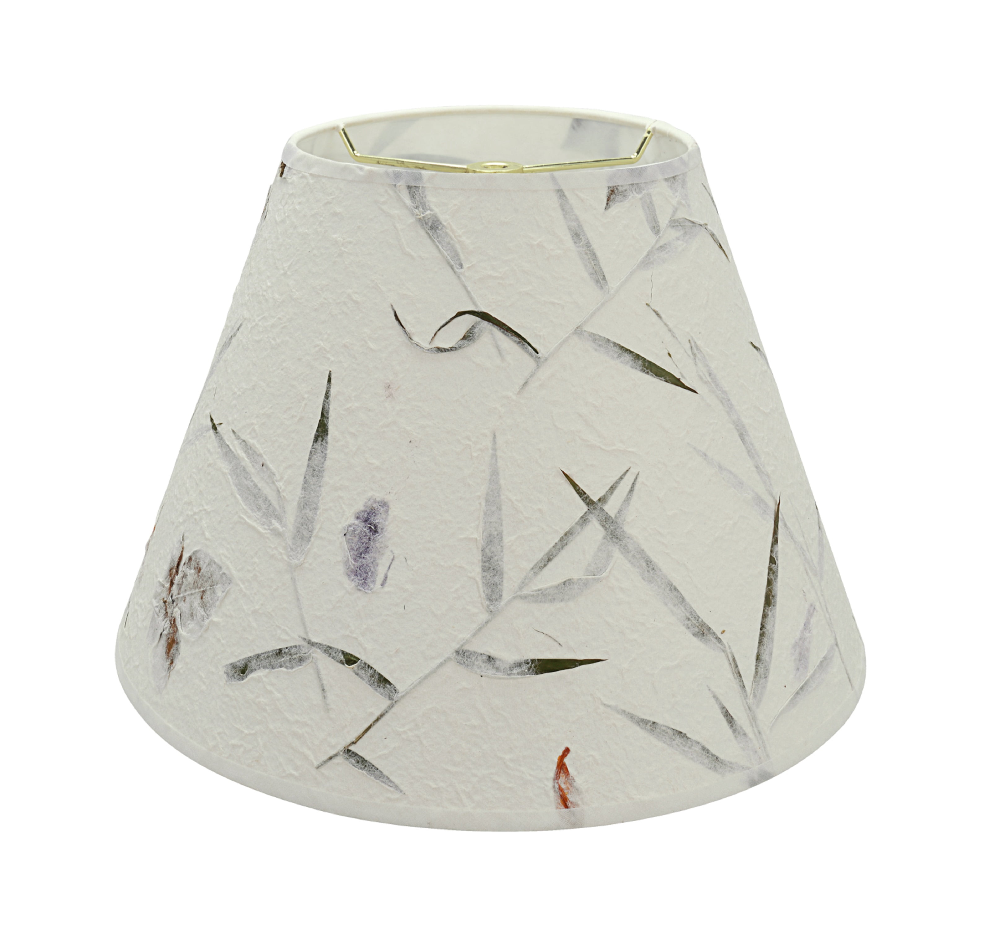 Aspen Creative 32631 Transitional Hardback Empire Shaped Spider Construction Lamp Shade in Off White, 12" wide (6" x 12" x 9")