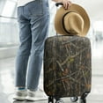 thumbnail image 2 of Vine Camo Tree Trunk Pattern Luggage Cover Fashion Suitcase Cover Baggage Covers Fit 25-28 Inch Luggage (Go Travel), 2 of 5
