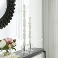thumbnail image 3 of Uttermost Norde Sculpture en Résine de Pierre de Riz Transitionnelle en Blanc (Ensemble de 2), 3 of 4