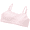 Pink, variant on LYMAYTER Girls Cotton Breathable Sports Bras Teen Seamless Adjustable Training Comfort Underwear S-L