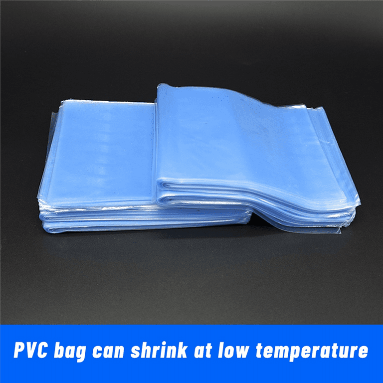 100pc Shrink Bag POF Heat Shrink Bags Film Wrap Seal Packing Shrinkable  Transparent Non-toxic Plastic