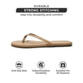 thumbnail image 3 of Sandalias tipo flip flop Project Cloud de cuero vegano color topo, talla 8, 3 of 6