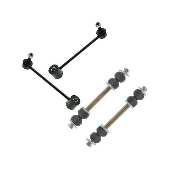 Sway Bar Link Kit 4 Piece - Compatible with 2004 - 2020 Chevy Tahoe 2005 2006 2007 2008 2009 2010 2011 2012 2013 2014 2015 2016 2017 2018 2019