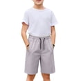 thumbnail image 6 of YunPes Boys Athletic Shorts Mesh Basketball Soccer Kids Youth Shorts Quick Dry Sport Active Clothes with Zipper Pockets Ice Silk, 6 of 8