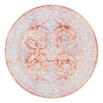 thumbnail image 3 of Unique Loom Timeless Collection Area Rug - Thaddeus (3' 6" Round Rust Red/Gold), 3 of 9
