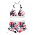 thumbnail image 4 of Enjoytime Swimsuit for Women Cute Halter 2 Piece Bikini Sets for Women Modest Bathing Suit Summer Athletic Swimwear, 4 of 8