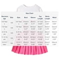 thumbnail image 2 of Girls Skirt Set Kid 2Pcs Outfits Long Sleeve Pullover Top Pleated Mini Skirt with Bowknot Fall Winter Clothes Pink 13-14 Years, 2 of 7