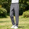 thumbnail image 7 of Akiihool Mens Pants Relaxed Men's Slim Fit Casual Stretch Pant for Winter Dark Gray,XXXXXXXL, 7 of 7