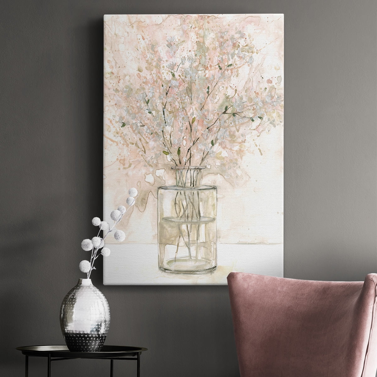 Delicate Arrangement I Premium Gallery Wrapped Canvas - Ready to Hang