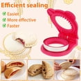 thumbnail image 4 of EIMELI 1/3 Pcs Coupe-Sandwich et Scelleur en Acier Inoxydable Rond Moule à Sandwich 4 Pouces Presse à Sandwich Réutilisable Moule à Pain pour Enfants Boîte Bento Fabrication Sandwiches Tarte, 4 of 9
