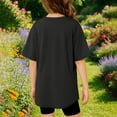 thumbnail image 5 of Girls Graphic Shirts- Short Sleeve Summer T Shirts Fashion Cotton Kids Clothes Tops, 5 of 5