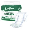 thumbnail image 1 of Inserto de almohadilla LivDry para incontinencia de alta absorción Hyper 1600, 1 of 8