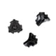 thumbnail image 4 of 3 tornillos de fijación universales premium para casco de ciclismo. negro, 4 of 9