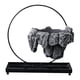 thumbnail image 5 of Maceta de resina para bonsái, accesorios de decoración para jardín, maceta para oficina Estilo gris oscuro E, 5 of 9
