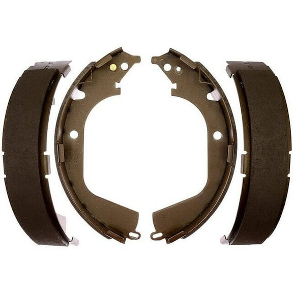 Rear Brake Shoe Set - Compatible with 2008 - 2013 GMC Sierra 1500 2009 2010 2011 2012