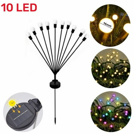 

6/8/10 Led Solar Light Outdoor Garden Decoration Landscape Lights Firework Firefly Lawn Lamps Country House Balcony Decor Lamp