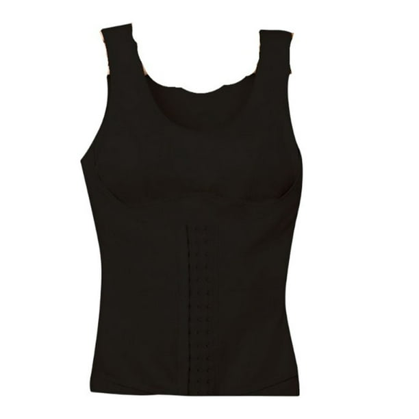 Guardurnaity Ropa interior térmica ajustable para mujer, ropa interior térmica sin mangas, chaleco cálido de Color sólido, ropa de cintura, Tops Camisetas sin mangas Negro Guardurnaity AP013432-01