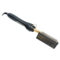thumbnail image 2 of Cepillo secador de pelo, cepillo alisador de cabello, peine alisador de temperatura, peine eléctrico caliente, diseño elevado Jadeshay A, 2 of 8
