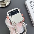 thumbnail image 4 of Funda de teléfono plegable personalizada con colgante de plata galvanizada para Samsung zflip3/4 generación zflip5/6 generación, 4 of 4