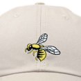 thumbnail image 2 of DALIX Nature Wasp Hat Mens Womens Embroidered Baseball Cap in Beige, 2 of 7