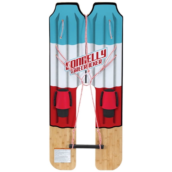 CWB Connelly Firecracker, Kids Waterski Trainer, red/White/Blue, 48in/ 1-4'