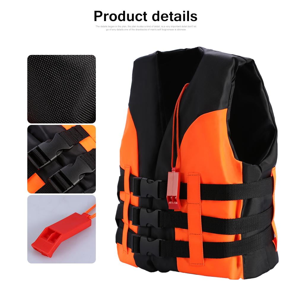 Gilet de Sauvetage Gilet de Flottaison Longue Duree pour Natation et Sports Walmart