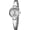 Silver, variant on Women’s Quartz Watch Small Crystal Dial Hollow Bracelet Waterproof Casual Simple Dress Watches for Ladies