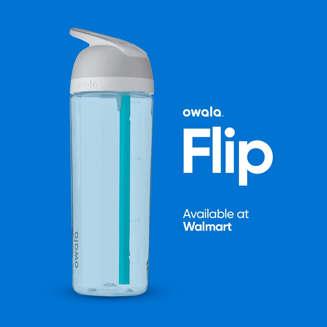 Owala Flip Kids Water Bottle, 18oz Blue 
