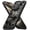 Camo Black, variant on Ringke Fusion-X [Military Design] Compatible with iPhone 15 Pro Case, Camouflage Hard Back Heavy Duty Shockproof Advanced Protective Bumper Cover - Camo Black