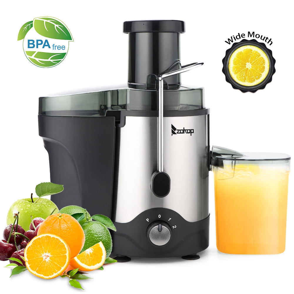 Juicer Machines, Electric Centrifugal Juicers for Juicing Vegetables Fruit, Stainless Steel