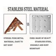 thumbnail image 2 of Mending Plate Flat Brace, Flat Straight Brackets Metal Mending Plate, 2 of 5