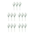thumbnail image 2 of ZheElen 3pcs/set Wide Artificial Plant Versatile Décor Choice For Any Setting green 5Set, 2 of 6