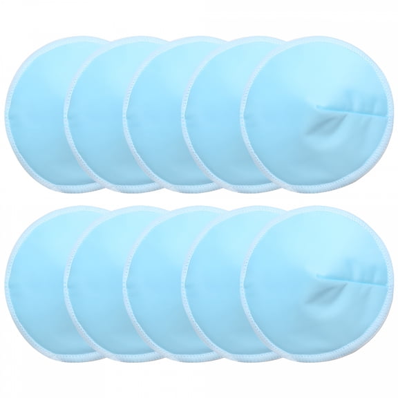 XIRQI Eco-Friendly Breast Pads, 10-Pack | Washable & Reusable for Nursing Mothers