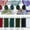 Granulating II, variant on Kuretake GANSAI TAMBI GRANULATING COLOR II 5 colors set, Watercolor Paint Set, Professional-Quality for Artists and Crafters, AP-Certified, Made in Japan