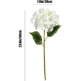 thumbnail image 7 of Spring Porch Refresh Hydrangea (1Pack 7 Bunchs), Odorless, UV Protected, 630 Small Flowers Per Stem, Artificial Outdoor Flowers for Decorating Courtyards, Corridors and Porches, 7 of 7