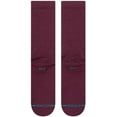 thumbnail image 3 of Stance Men's Crew Socks ~ icon burgundy, 3 of 3
