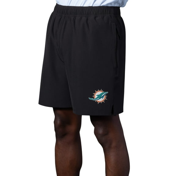 Men's MSX by Michael Strahan  Black Miami Dolphins Tryout Performance Shorts