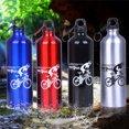 thumbnail image 3 of Greeniant Botella de 750ml para ciclismo, Camping, bicicleta, deportes al aire libre, botella de agua de aleación de aluminio, accesorios portátiles para Ciclismo negro Greeniant OD1115-01, 3 of 6