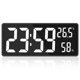 thumbnail image 1 of Reloj De Pared Digital Led, Pantalla De Dígitos Grandes, Oficina Interior White_gift Of G, 1 of 5
