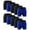 10PK=BK x4+BLUEx4+DARK BLUE x2, variant on 10PK Comfort Flex Mens Boxer Briefs Assorted Underwear Size S M L XL XXL Medium