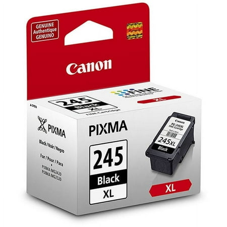 Canon PG-245XL Black Cartridge, Compatible to: MX492, PIXMA MG2420, PIXMA MG2520, PIXMA MG2920, PIXMA MG2922, PIXMA MG2924, PIXMA MX492, PIXMA iP2820