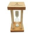 thumbnail image 2 of Reloj de Arena Sunnimix Temporizador de Madera Blanco, 2 of 6