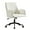 White, variant on Modern Home Office Desk Chair, Faux Leather Ergonomic Desk Chair with Adjustable Height, Rolling Swivel Computer Chair, Mid-Back Armchair Task Chair for Office, Study Room, Beige