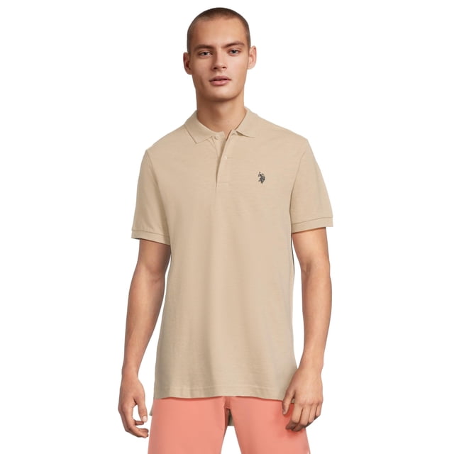 Camisa Polo de Piqué de Algodón para Hombre U.S. Polo Assn. Talle Small