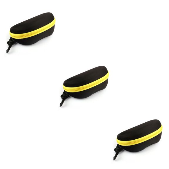 Matsuzay Estuche de almacenamiento para gafas de sol, bolsa para anteojos, organizador impermeable, amarillo Type1 NO1
