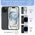 thumbnail image 3 of Reemplazo de cristal trasero ZNZHKR 15 para iPhone 14 de 6.1 pulgadas, 3 of 7