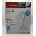 SUNBEAM Flexible Neck LED Desk LAMP Adjustable Light Energy Star White